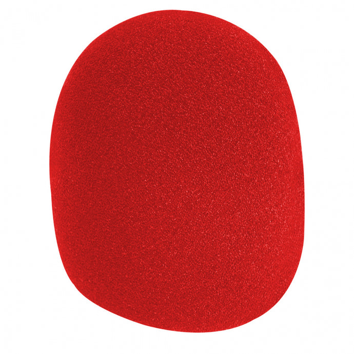 Microphone Windshield ~ Red