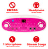 Easy Karaoke 'Girls Night In' Bluetooth® Party Machine + 1 Microphone & CD