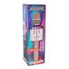 Easy Karaoke Bluetooth® Wireless Microphone with Speaker and Lights ~ Rose Gold