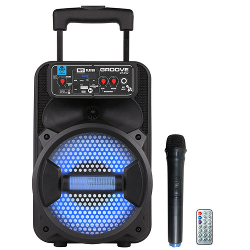 iDance Groove 214 Rechargeable BT Wireless LED Party System - 100W